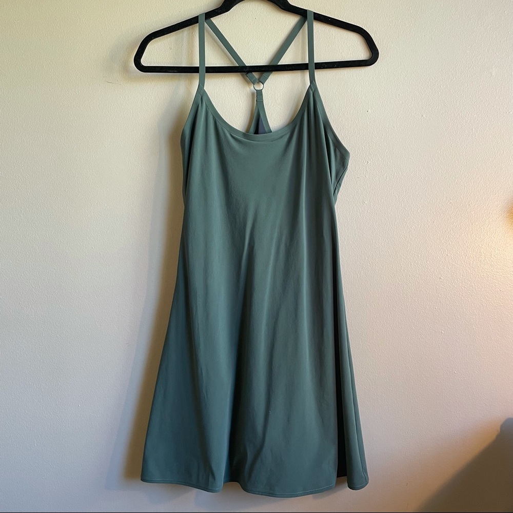 Outdoor Voices Exercise Dress Evergreen Small